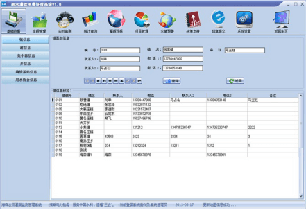 尚水灌溉水費(fèi)征收系統(tǒng)軟件